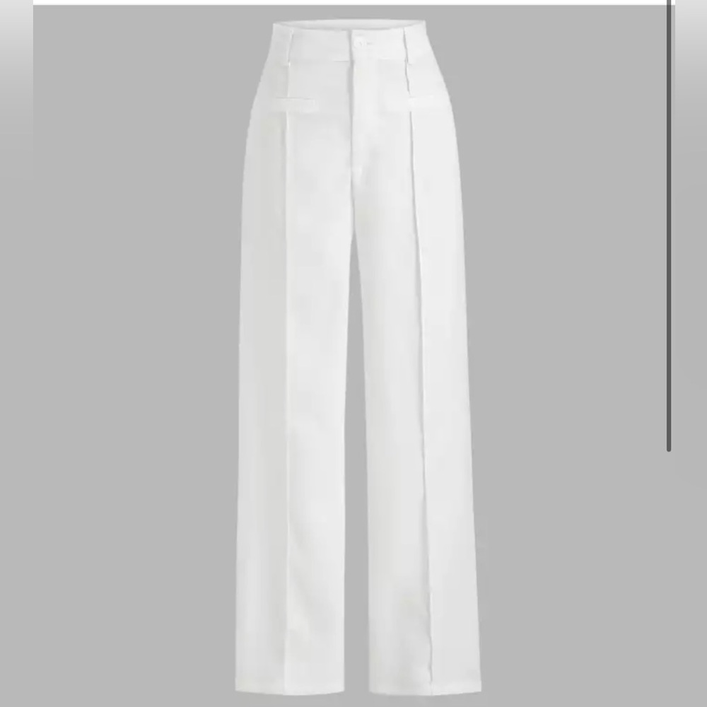 White pants.